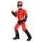Dash Toddler Classic Muscle Costume Incredibles Jumpsuit with Eye Mask
